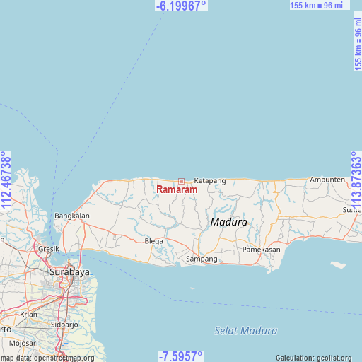 Ramaram on map