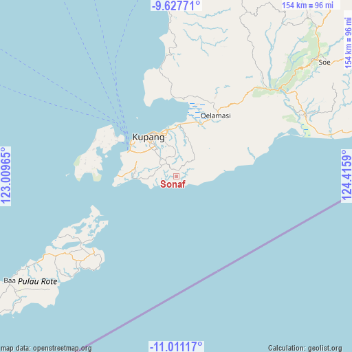 Sonaf on map