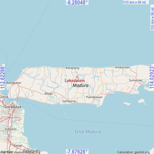 Lekedalem on map