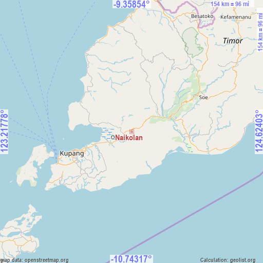 Naikolan on map