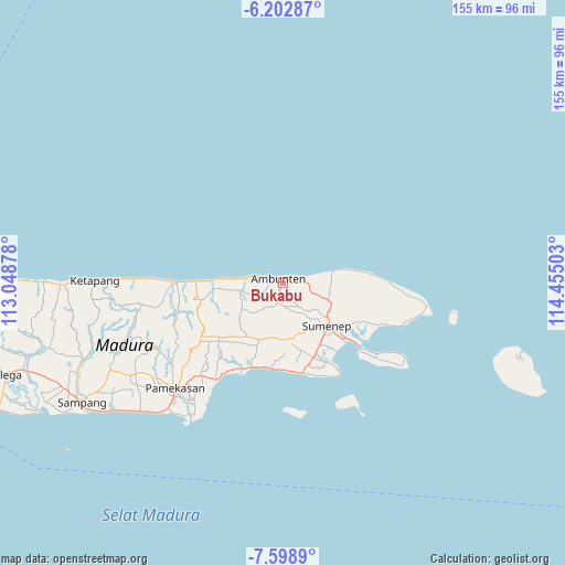 Bukabu on map