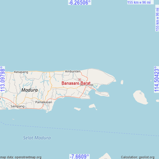 Banasare Barat on map