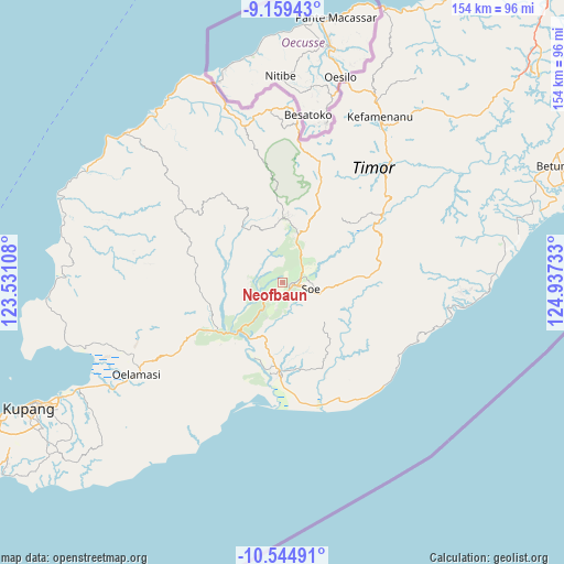 Neofbaun on map