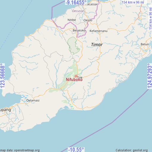 Nifuboko on map