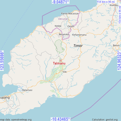 Talmanu on map