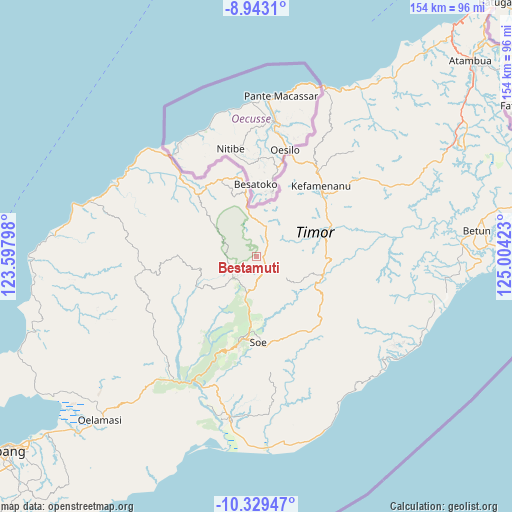 Bestamuti on map