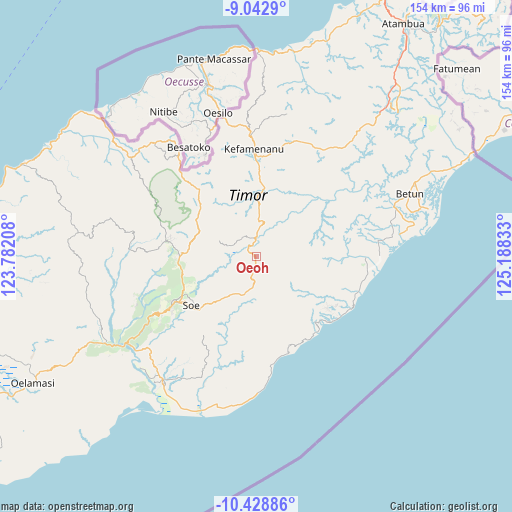 Oeoh on map