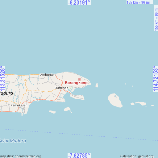 Karangkeng on map