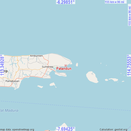 Patandun on map