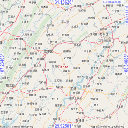 Zizhao on map