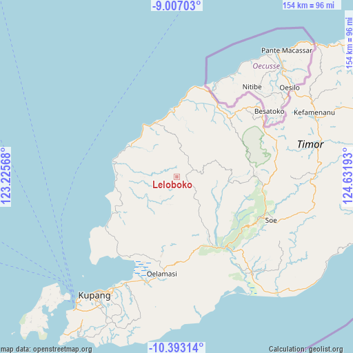 Leloboko on map