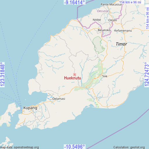 Hueknutu on map