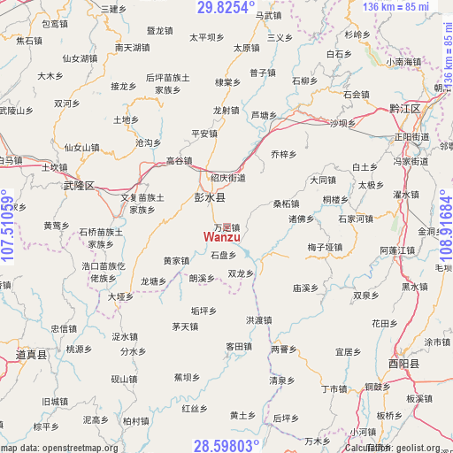 Wanzu on map