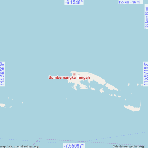 Sumbernangka Tengah on map