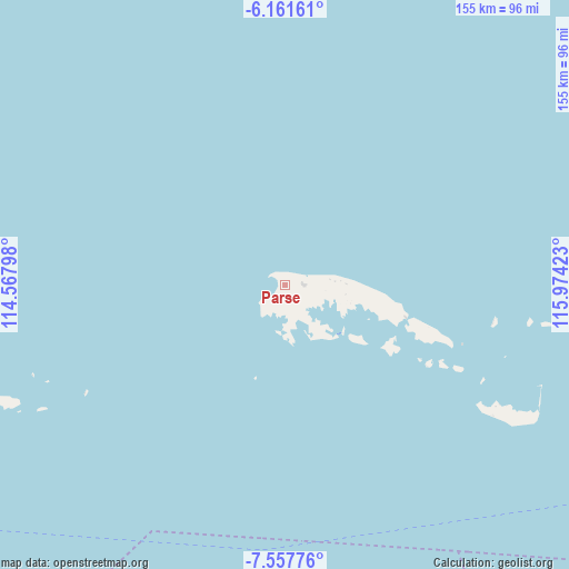 Parse on map