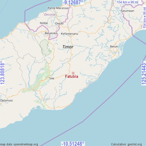 Fatubia on map