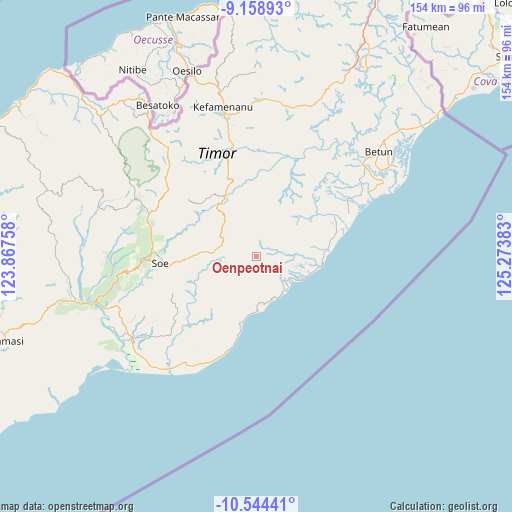 Oenpeotnai on map