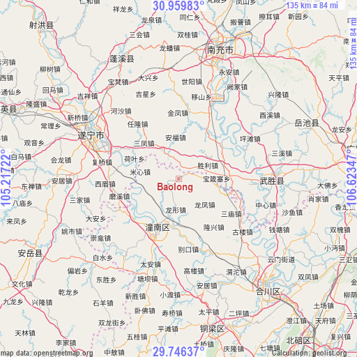 Baolong on map