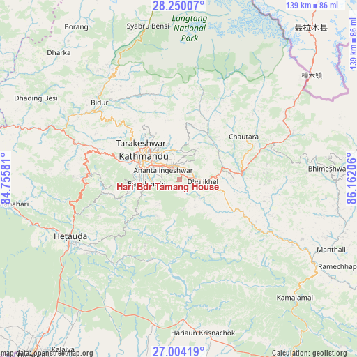 Hari Bdr Tamang House on map