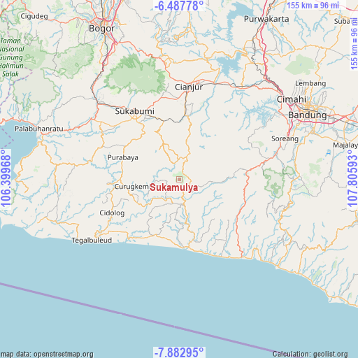 Sukamulya on map