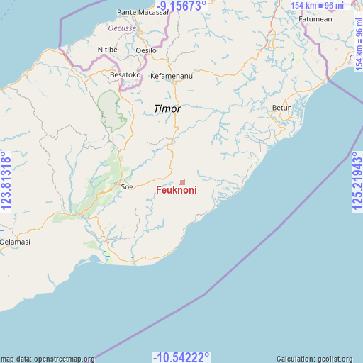 Feuknoni on map