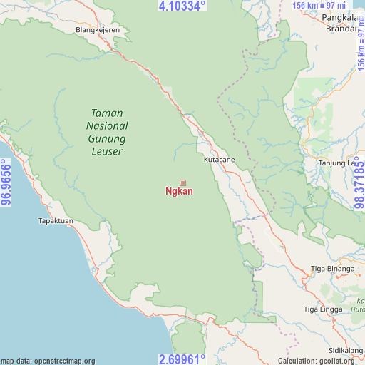 Ngkan on map