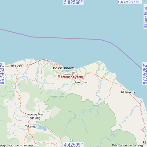 Matangpayang on map