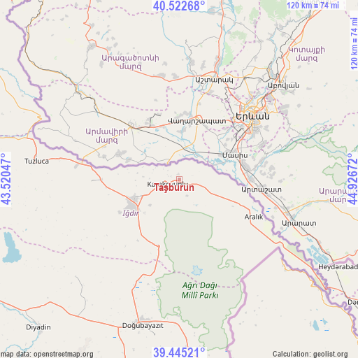 Taşburun on map