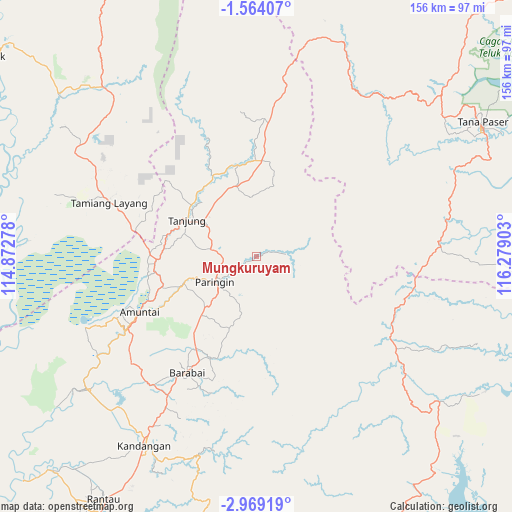 Mungkuruyam on map