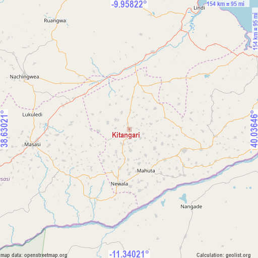 Kitangari on map