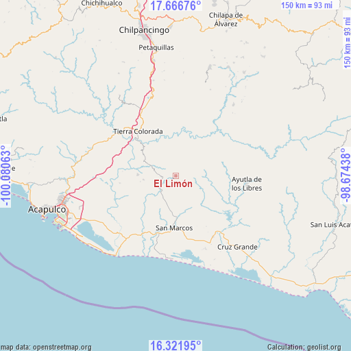 El Limón on map