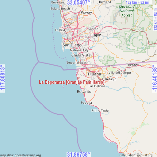 La Esperanza [Granjas Familiares] on map