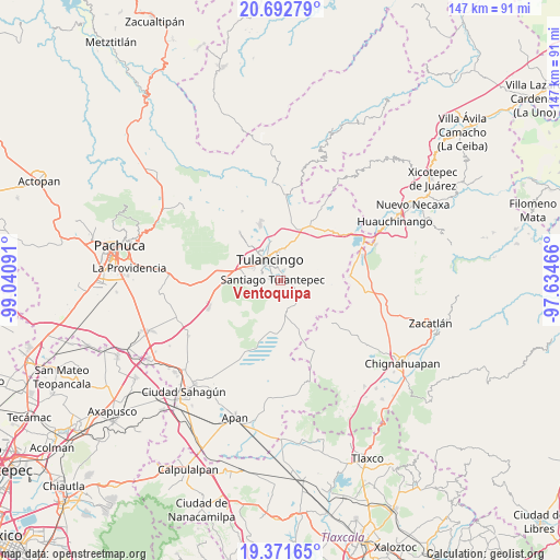 Ventoquipa on map