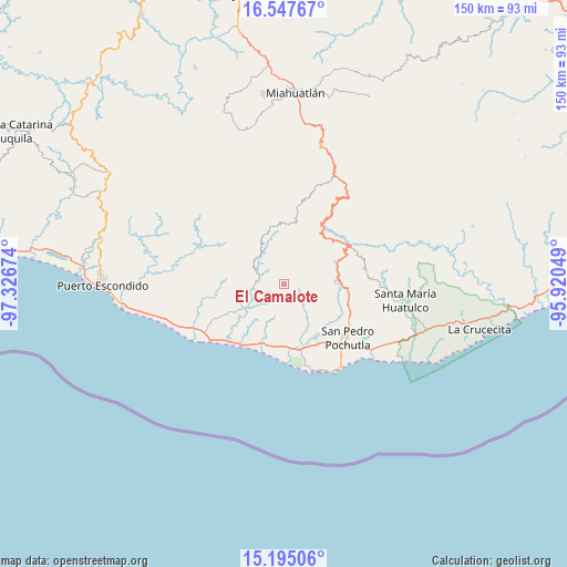 El Camalote on map