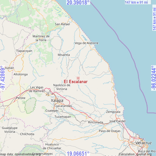 El Escalanar on map