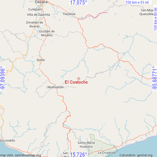 El Costoche on map