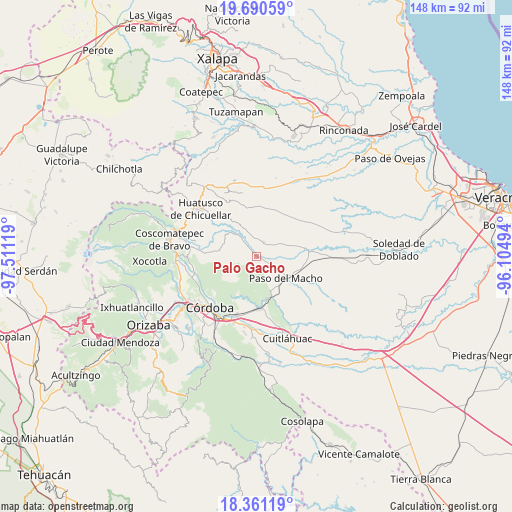 Palo Gacho on map