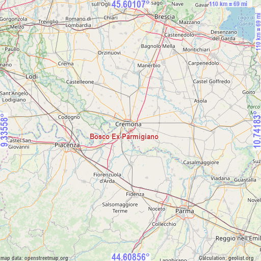 Bosco Ex Parmigiano on map
