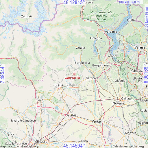 Lanvario on map