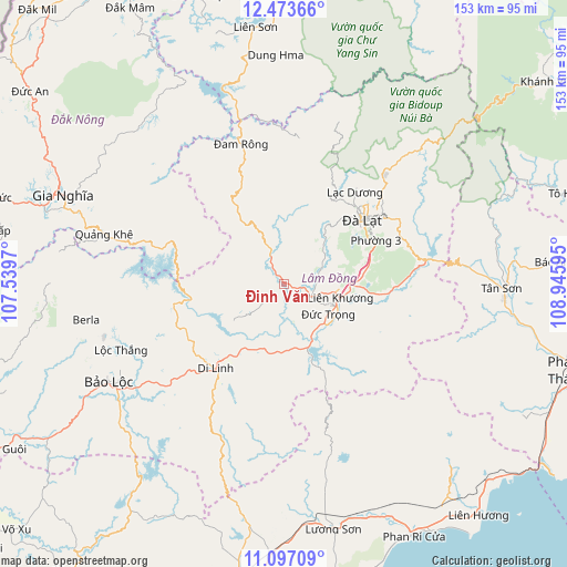Đinh Văn on map