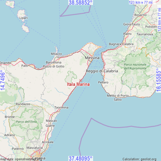 Itala Marina on map