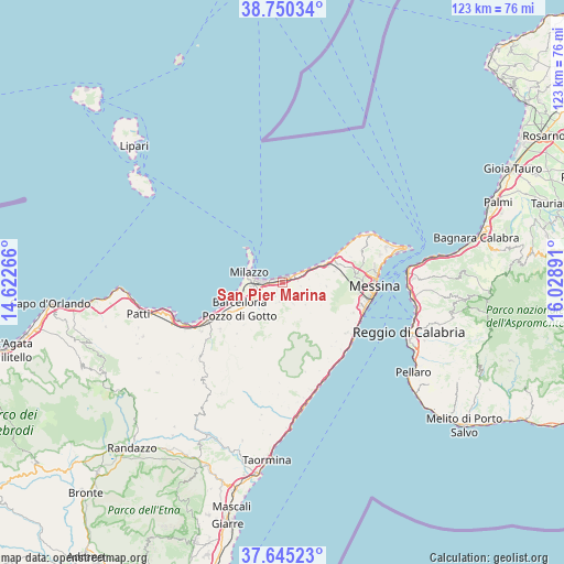 San Pier Marina on map
