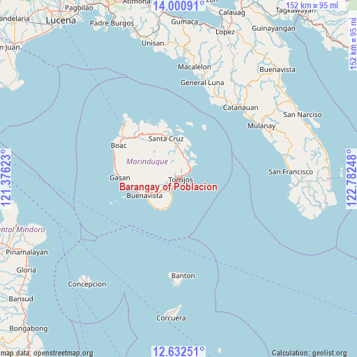 Barangay of Poblacion on map