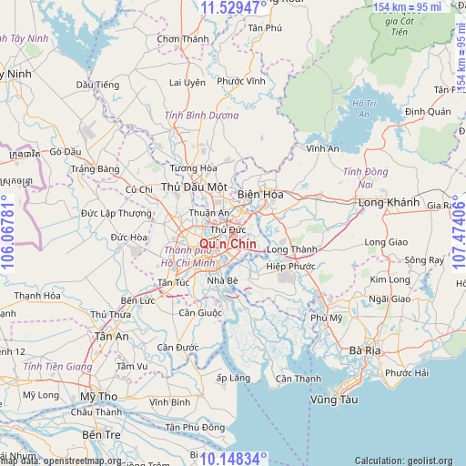 Quận Chín on map