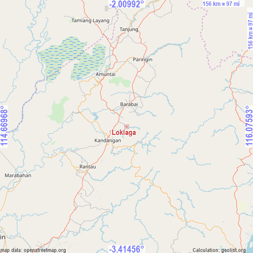 Loklaga on map